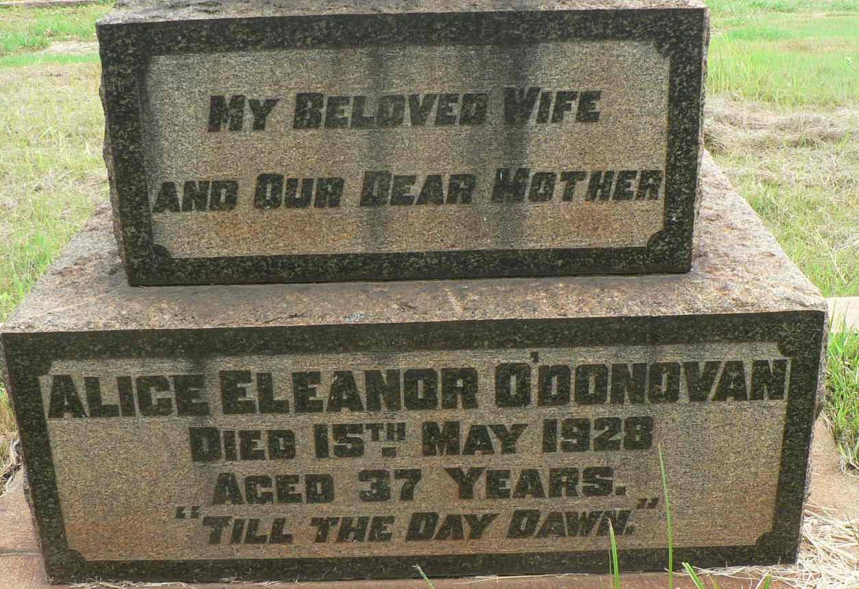 O'DONOVAN Alice Eleanor -1928