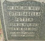 POTTER Edith Isabella 1883-1950