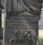 ODENDAAL Hester Catherina nee TRUTER 1870-1905