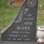 OLIVIER Atrie 1895-1928