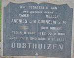 OOSTHUIZEN Andries J.G. 1882-1942 & Cornelia S.M. DIRKER 1890-1966