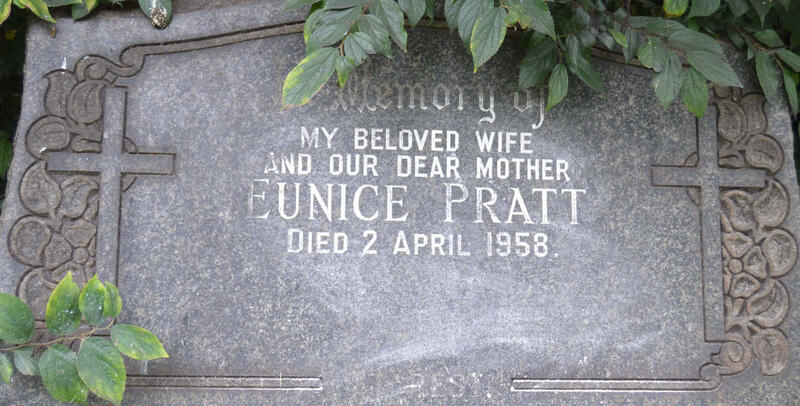 PRATT Eunice -1958