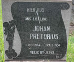PRETORIUS Johan 1954-1954