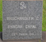 GAMAL Bhugwandeen C., BHINDAH -1931