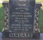 GASS Jan Lotter, van 1890-1942 & Catharina Elizabeth GREYLING 1892-1967