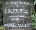 GEMMELL Elizabeth Jenny 1927-1966