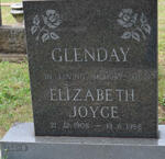 GLENDAY Elizabeth Joyce 1908-1988
