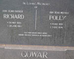 GOWAR Richard 1885-1965 & Polly 1891-1974