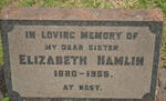 HAMLIN Elizabeth 1880-1955