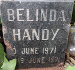 HANDY Belinda 1971-1971