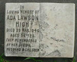 HIGH Ada Lawson -1946
