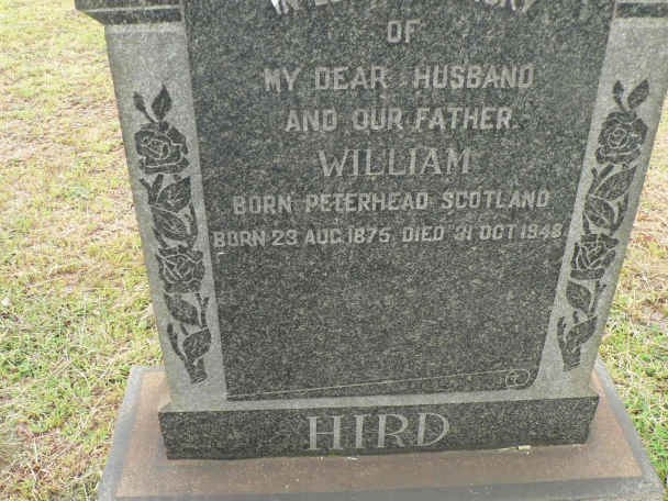 HIRD William 1875-1948