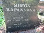 BAFANYANA Simon 1932-2000 