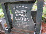 MBATHA Lemuel Bonga 1966-2000