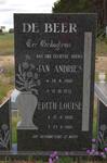 BEER Jan Andries, de 1902-1972 & Edith Louis 1906-1985