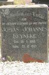 REYNEKE Josias Johannes 1889-1957