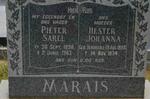 MARAIS Pieter Sarel 1896-1967 & Hester Johanna HENDRICKS 1888-1974
