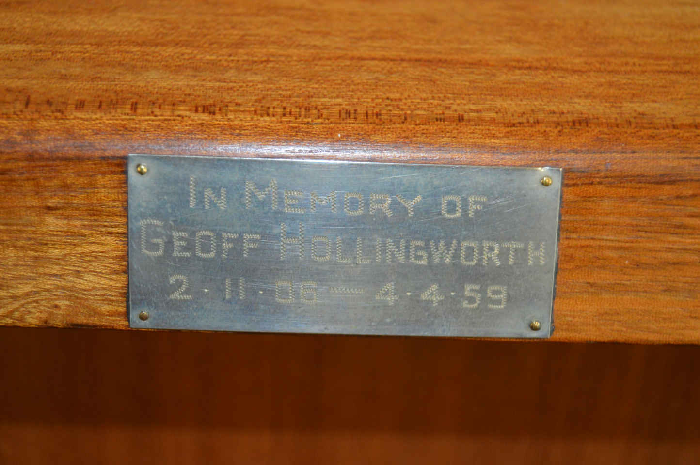 HOLLINGWORTH Geoff 1906-1959