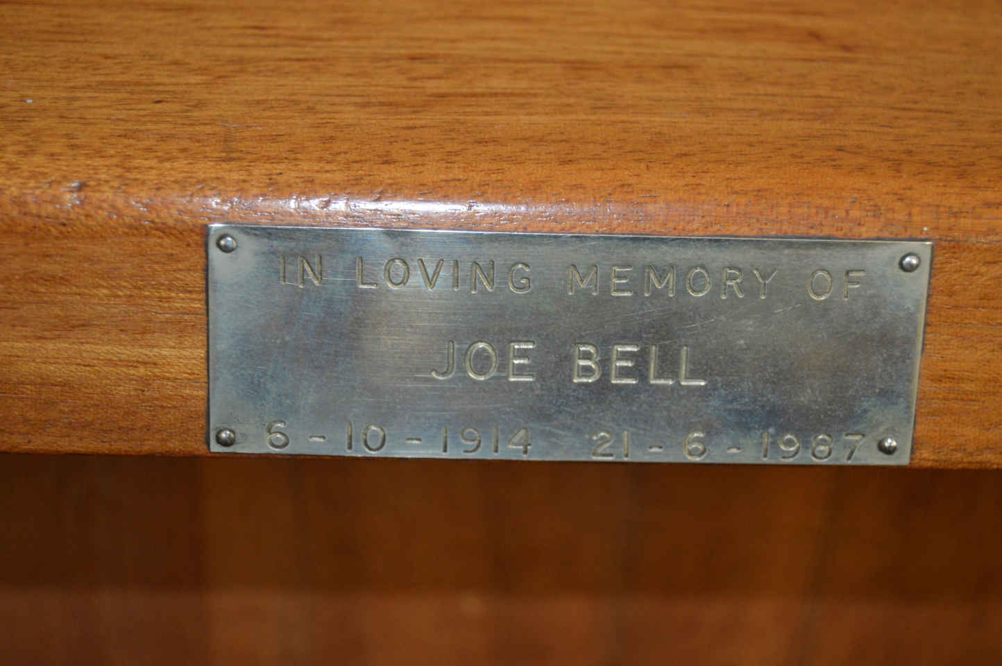 BELL Joe 1914-1987