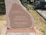 MULDER Willem Johannes 1936-1998