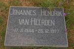 HEERDEN Johannes Hendrik, van 1944-1977