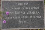 VERMAAK Anna Sophia 1887-1956