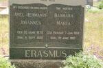 ERASMUS Abel Hermanus Johannes 1878-1958 & Barbara Maria PIENAAR 1884-1963