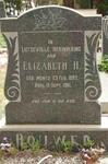 BOUWER Elizabeth H. nee MENTZ 1889-1961