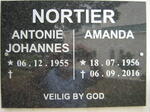 NORTIER Antonie Johannes 1955- & Amanda 1956-2016