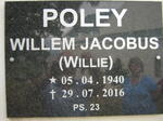 POLEY Willem Jacobus 1940-2016