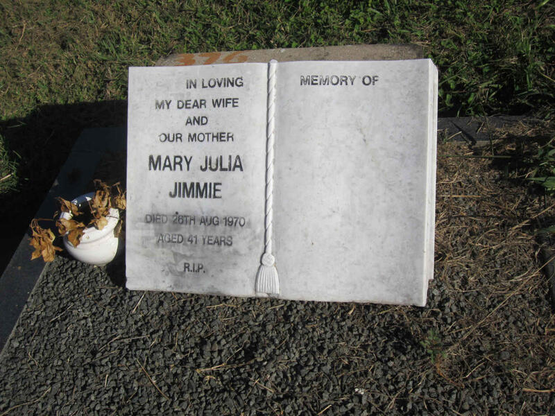 JIMMIE Mary Julia -1970