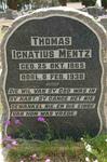 MENTZ Thomas Ignatius 1865-1938