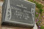 VILJOEN Susanna Johanna Magdalena nee KLOPPER 1894-1986