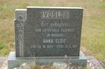 VOSLOO Anna Elsie 1922-1971
