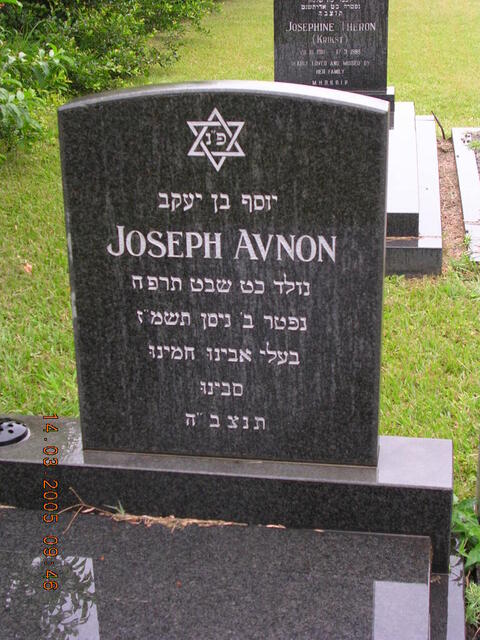 AVNON Joseph