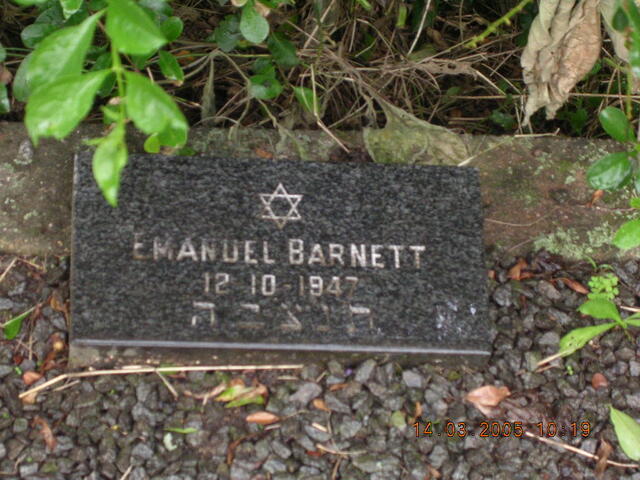 BARNETT Emanuel -1947