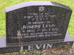 LEVIN Joseph 1902-1991