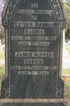 HARRIS James Alfred -1922 & Esther Hannah -1904