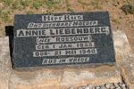 LIEBENBERG Annie nee ROSSOUW 1855-1940