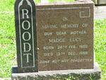 ROODT Madge Lucy 1902-1966