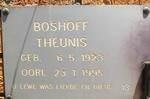 BOSHOFF Theunis 1923-1995