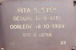 BESTER Rita 1915-1999