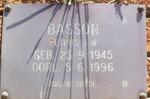 BASSON Petrus J.W. 1945-1996