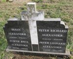 ALEXANDER Peter Richard 1924-1994 & Susan 1929-1973