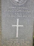 O'DONOGHUE J.M. -1942