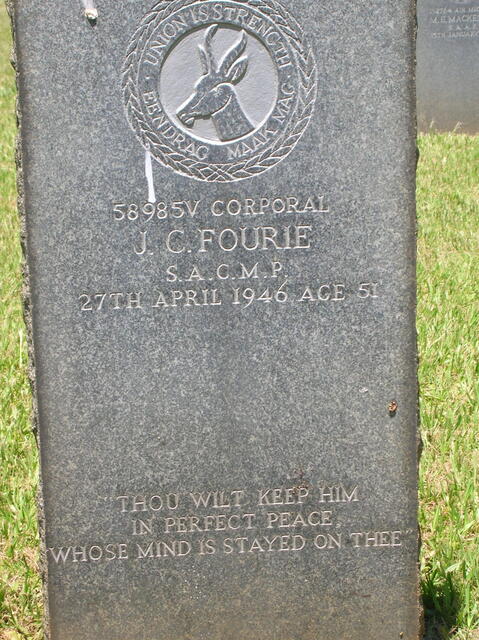 FOURIE J.C. -1946