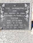 VICTOR Stephina Petronella 1879-1965