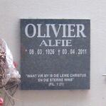 OLIVIER Alfie 1926-2011