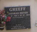 GREEFF Coenrad Meyer 1943-2014