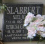SLABBERT Neil J. 1952- & Petrusa C. 1948-